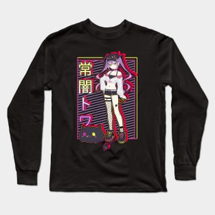 Tokoyami Towa and Bibi Hololive Long Sleeve T-Shirt